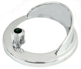 Clock Bezel w/Visor for Freightliner Century Columbia Green 2-9/16" UP#41927