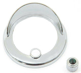 Clock Bezel w/Visor for Freightliner Century Columbia Green 2-9/16" UP#41927