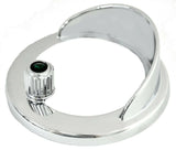 Clock Bezel w/Visor for Freightliner Century Columbia Green 2-9/16" UP#41927