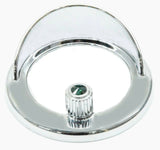 Clock Bezel w/Visor for Freightliner Century Columbia Green 2-9/16" UP#41927
