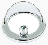 Clock Bezel w/Visor for Freightliner Century Columbia Green 2-9/16" UP#41927