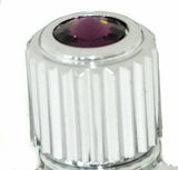 Clock Bezel w/Visor for Freightliner Century Purple Jewel 2 7/16" UP#41928