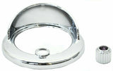 Clock Bezel w/Visor for Freightliner Century Purple Jewel 2 7/16" UP#41928