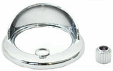 Clock Bezel w/Visor for Freightliner Century Purple Jewel 2 7/16" UP#41928