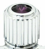 Clock Bezel w/Visor for Freightliner Century Purple Jewel 2 7/16" UP#41928
