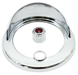 Clock Bezel w/Visor for Freightliner Coronado Columbia Red Jewel 2-7/16 UP#41929