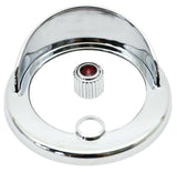 Clock Bezel w/Visor for Freightliner Coronado Columbia Red Jewel 2-7/16 UP#41929