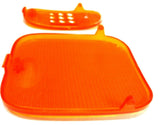Dome light lens amber plastic for Freightliner Century Columbia Coronado 2006+