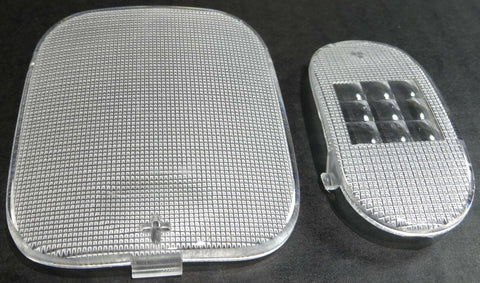 Dome Light Lens Set for 2006-2020 Freightliner Columbia Clear Plastic UP#41985