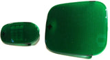 Dome light lens set green plastic for Freightliner Century Columbia Coronado 06+