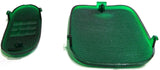 Dome light lens set green plastic for Freightliner Century Columbia Coronado 06+