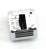 A/C Heater Slider Knobs HVAC Amber Jewel Ch Plastic 3/4" Tall UP#42030 Set of 3