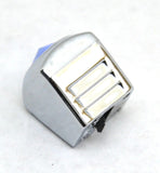 A/C Heater Slider Knobs Universal Fit Blue Jewel Plastic UP#42031 Set of 3