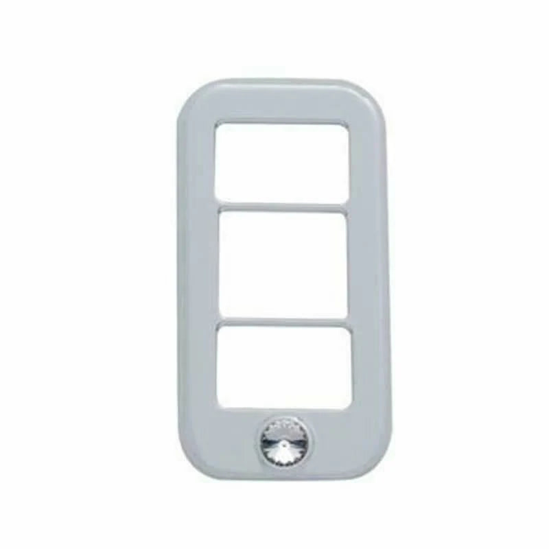 UP Rocker Switch Trim for Freightliner with 3 Holes Clear Jewel #42042 Set of 3