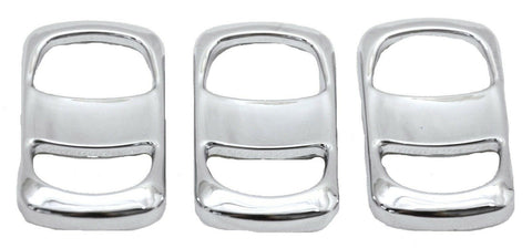 UP Rocker Switch Covers for Freightliner Plain Plastic 2 Hole UP#42047 Set of 3