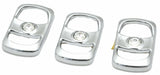 UP Rocker Switch Covers for Freightliner Clear Jewel Plastic #42051 Set of 3