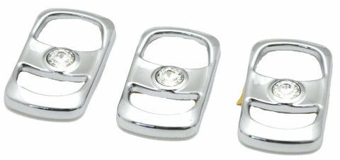 UP Rocker Switch Covers for Freightliner Clear Jewel Plastic #42051 Set of 3