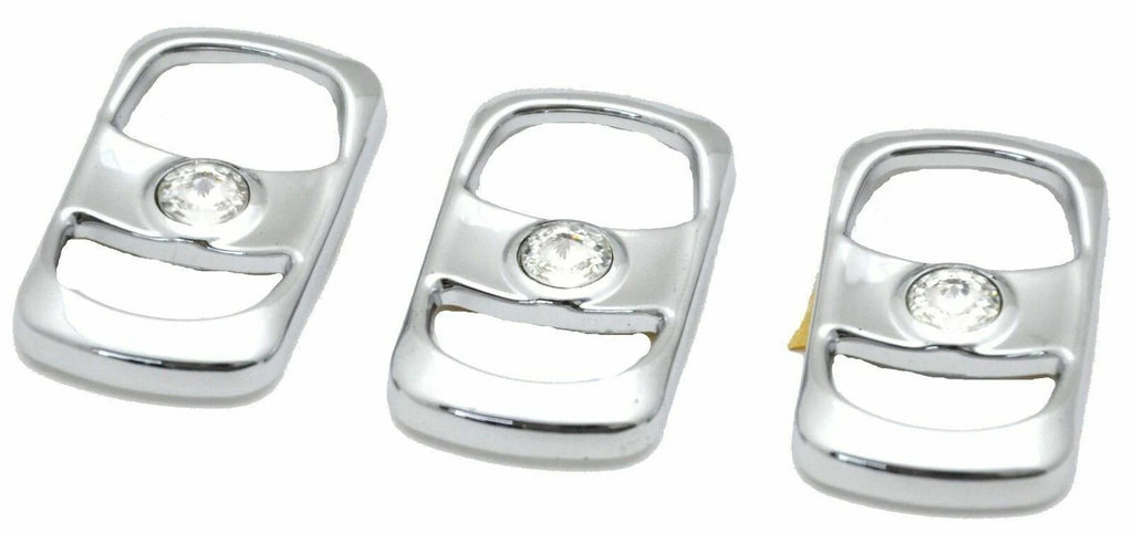 UP Rocker Switch Covers for Freightliner Clear Jewel Plastic #42051 Set of 3