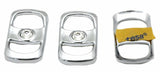 UP Rocker Switch Covers for Freightliner Clear Jewel Plastic #42051 Set of 3