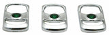 UP Rocker Switch Covers for Freightliner Green Jewel Plastic #42052 Set of 3