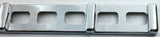 Push Button Panel Cover Chrome Plastic for Freightliner 10 1/4" Wide Tape Mount