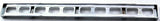 Push Button Panel Cover Chrome Plastic for Freightliner 10 1/4" Wide Tape Mount