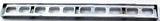 Push Button Panel Cover Chrome Plastic for Freightliner 10 1/4" Wide Tape Mount