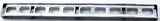 Push Button Panel Cover Chrome Plastic for Freightliner 10 1/4" Wide Tape Mount