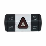 Warning Hazard Trim for Freightliner Cascadia 2007-18 Chrome Plastic UP#42416