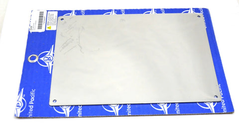 Auxiliary Gauge Panel Blank for Freightliner Cascadia 2018-23 Stainless UP#42435