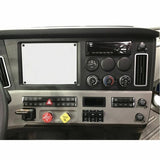 Auxiliary Gauge Panel Blank for Freightliner Cascadia 2018-23 Stainless UP#42435