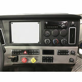 Auxiliary Gauge Panel Blank for Freightliner Cascadia 2018-23 Stainless UP#42435