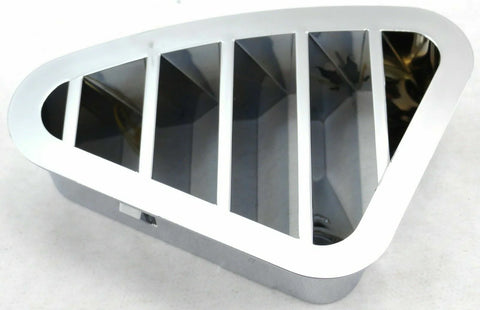 A/C Heater Vent HVAC Drivers Side for Peterbilt 2000-05 Chrome Plastic HTS#4317