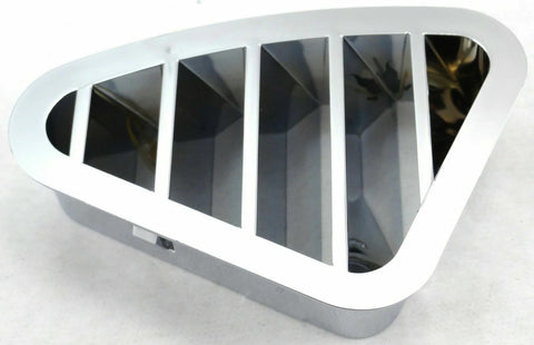 A/C Heater Vent HVAC Drivers Side for Peterbilt 2000-05 Chrome Plastic HTS#4317