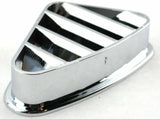 A/C Heater Vent HVAC Drivers Side for Peterbilt 2000-05 Chrome Plastic HTS#4317