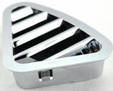 A/C Heater Vent HVAC Drivers Side for Peterbilt 2000-05 Chrome Plastic HTS#4317
