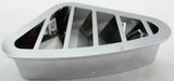 A/C Heater Vent HVAC Drivers Side for Peterbilt 2000-05 Chrome Plastic HTS#4317