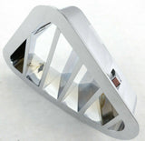 A/C Heater Vent HVAC Drivers Side for Peterbilt 2000-05 Chrome Plastic HTS#4317