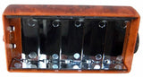 Hana A/C Heater Vent HVAC for Peterbilt 2001-05 Drivers Woodgrain #4318W Each