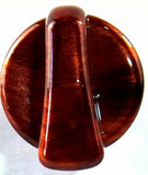 knob A/C heater air control wood grain plastic fits Peterbilt 1995-2005 EA.