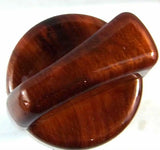 knob A/C heater air control wood grain plastic fits Peterbilt 1995-2005 EA.