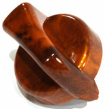 knob A/C heater air control wood grain plastic fits Peterbilt 1995-2005 EA.