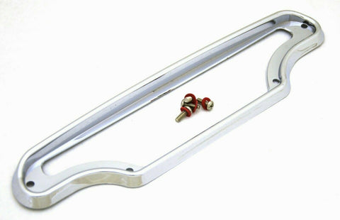 Hana Instrument Panel Bezel for Peterbilt 2000-05 w/Visor Chrome Plastic #4430