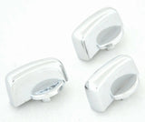 A/C Heater Knob HVAC for 2004 & Older Freightliner Century HTS#4475 Set of 3