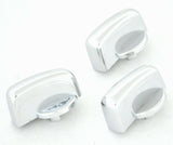 A/C Heater Knob HVAC for 2004 & Older Freightliner Century HTS#4475 Set of 3