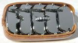 HTS A/C Heater Vent HVAC for Peterbilt 2006 & up Wood Grain Plastic #4488W Each