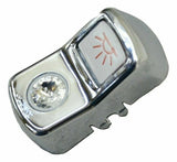 UP Rocker Switch Actuator Cover Cab Light for Peterbilt 2006+ Clear Jewel #45036