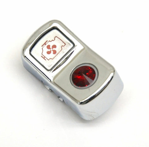 UP Rocker Switch Actuator Cover Engine Fan for Peterbilt 2006+ Red Jewel #45087
