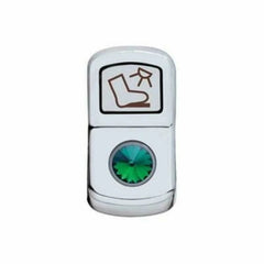 UP Rocker Switch Actuator Cover Floor Light for Peterbilt 06+ Green Jewel #45093