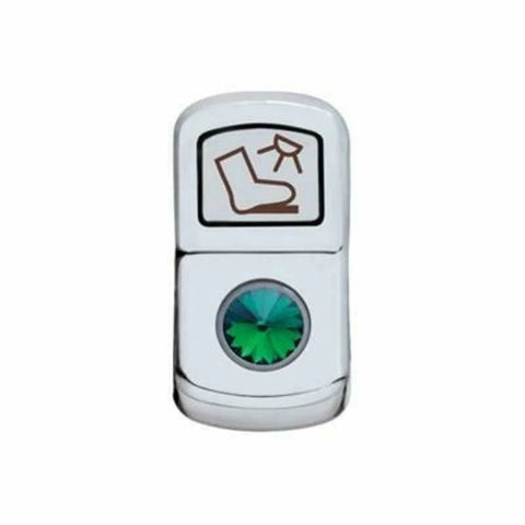 UP Rocker Switch Actuator Cover Floor Light for Peterbilt 06+ Green Jewel #45093